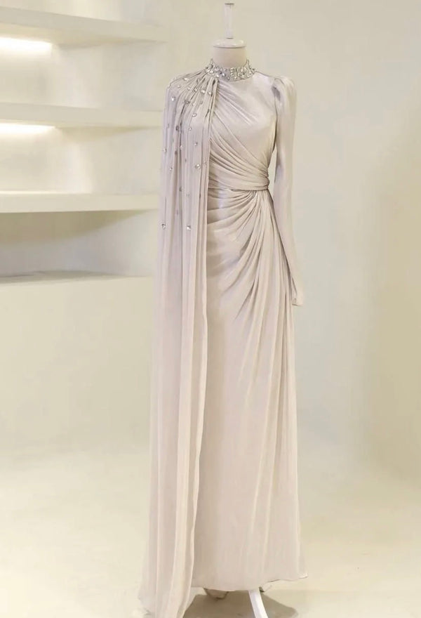 Malak Cape Dress