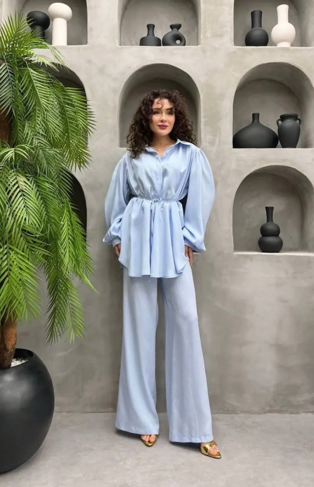 Amal Satin Set