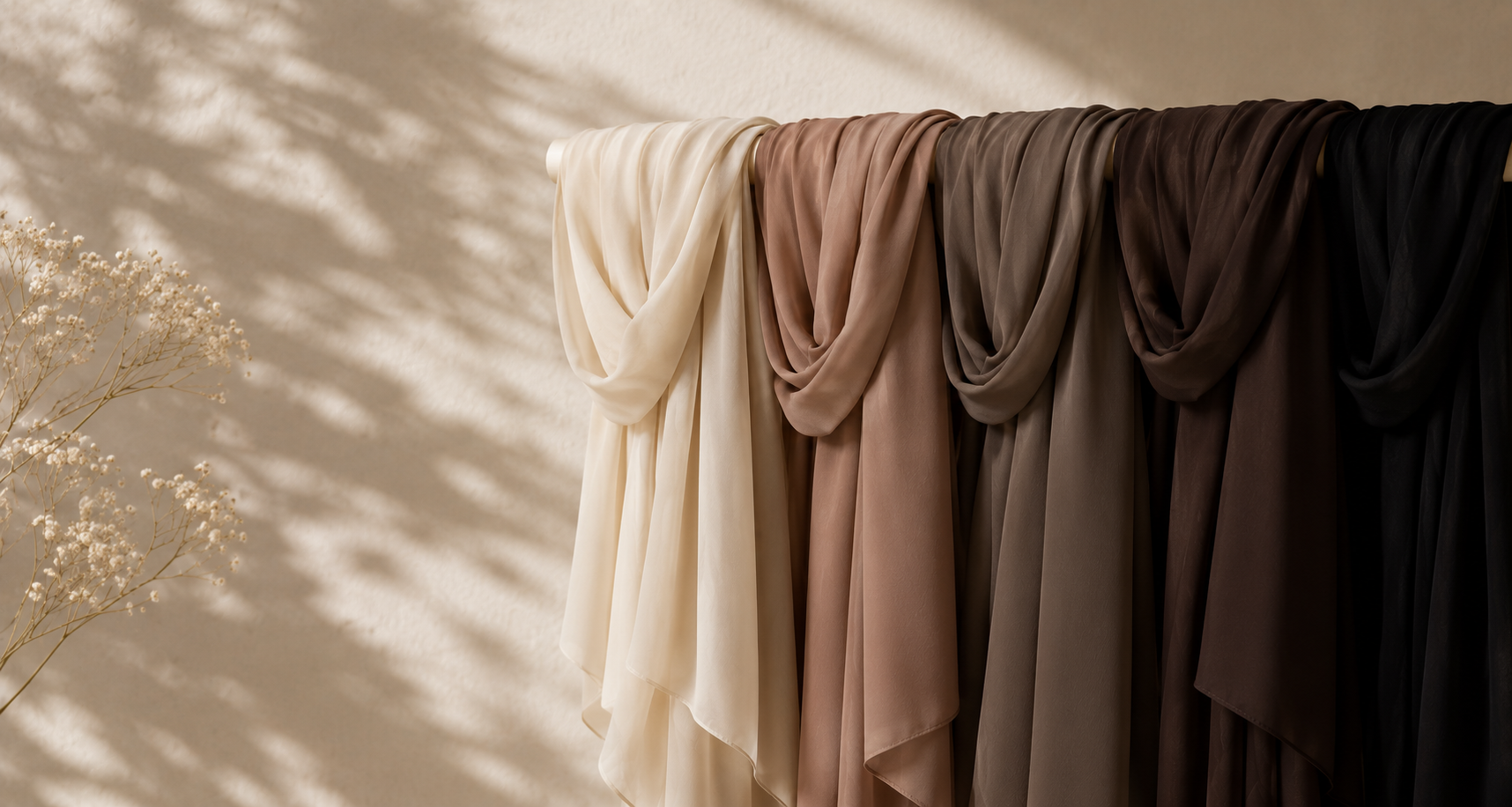 One hijab.